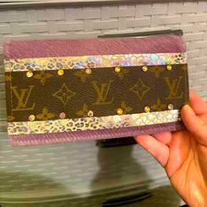 Large Rhinestone Keep it Gypsy Wallet